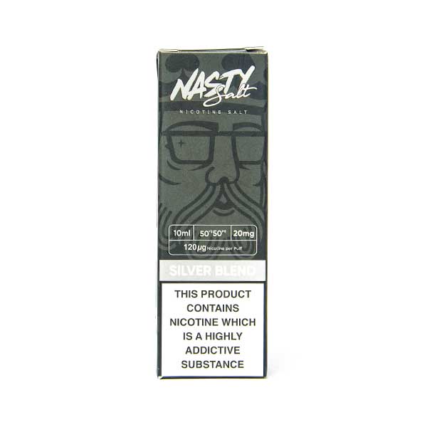 10mg / Silver Blend Nasty Juice 10ml Nic Salts