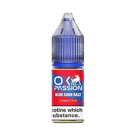 Blue Sour Razz / 5mg OX Passion 10ml Nic Salts