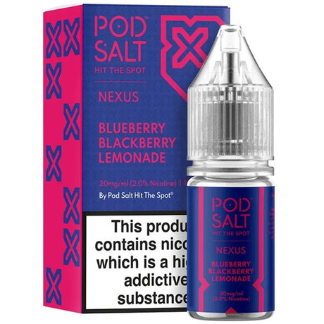 5mg / Blueberry Blackberry Lemonade Pod Salt Nexus 10ml Nic Salts