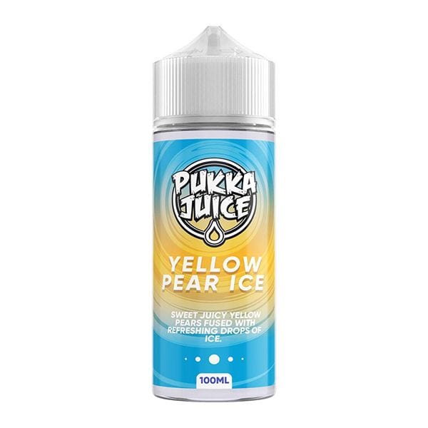 Yellow Pear Ice Pukka Juice 100ml Shortfill