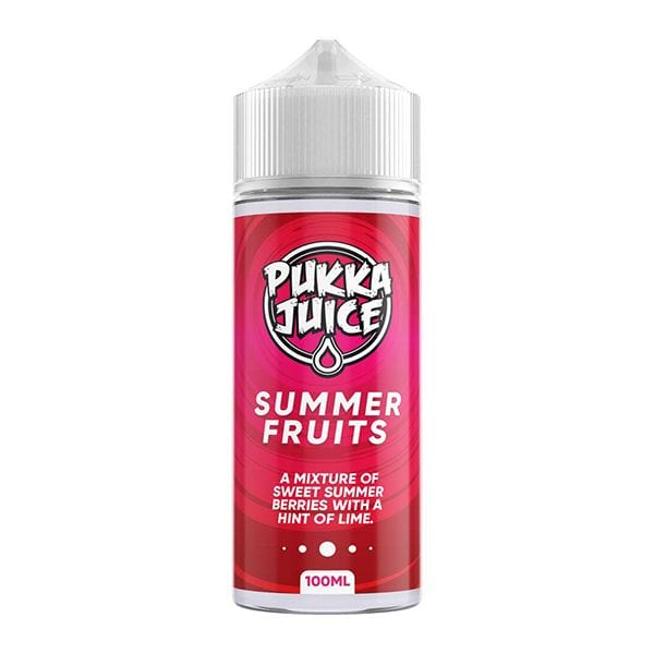 Summer Fruits Pukka Juice 100ml Shortfill