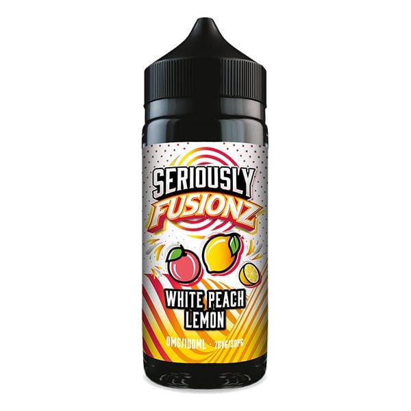 White Peach Lemon Seriously Fusionz 100ml Shortfill