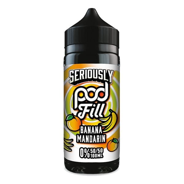 Banana Mandarin Seriously Pod Fill 100ml Shortfill