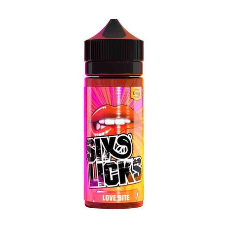 Love Bite Six Licks 100ml Shortfill