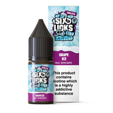 Grape Ice / 10mg Six Licks Sub Zero Nic Salts