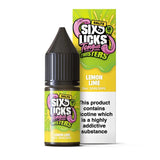 Lemon Lime / 10mg Six Licks Tongue Twisters Nic Salts