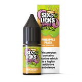 Pineapple Peach / 10mg Six Licks Tongue Twisters Nic Salts