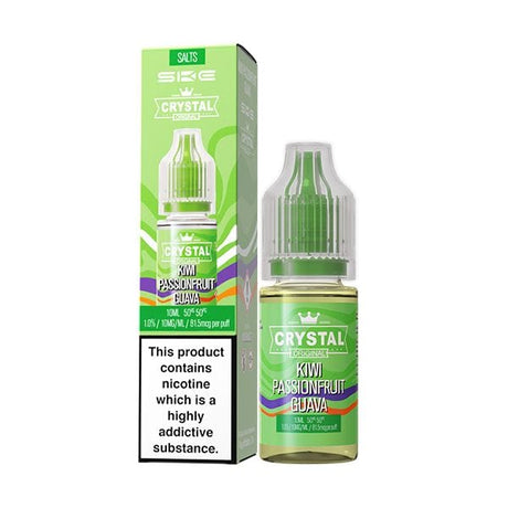 10mg / Kiwi Passionfruit Guava SKE Crystal 10ml Nic Salts