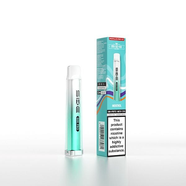 Menthol SKE Crystal 600 Pro Pre-Filled Pod Kit