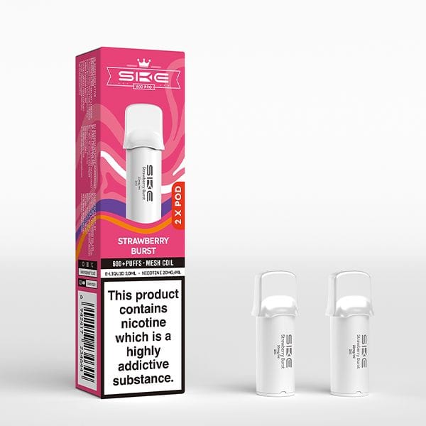 Strawberry Burst SKE Crystal 600 Pro Pre-Filled Pods