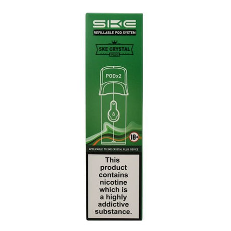 SKE Crystal Plus Refillable Replacement Pods (2 Pack)