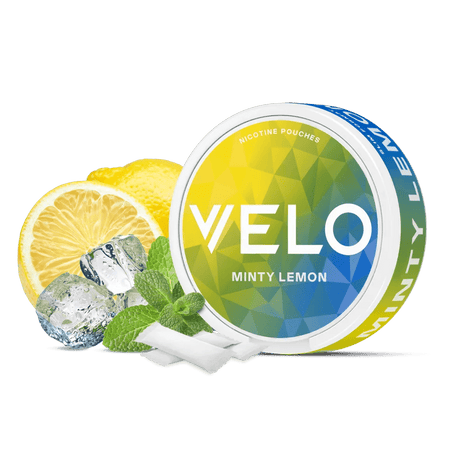 Minty Lemon Slim Strong Strength Nicotine Pouches 10mg (20)