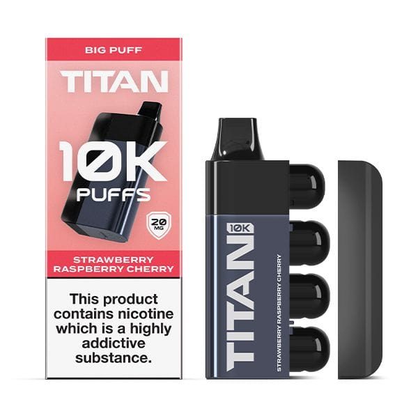 Strawberry Raspberry Cherry Titan 10k Disposable Vape