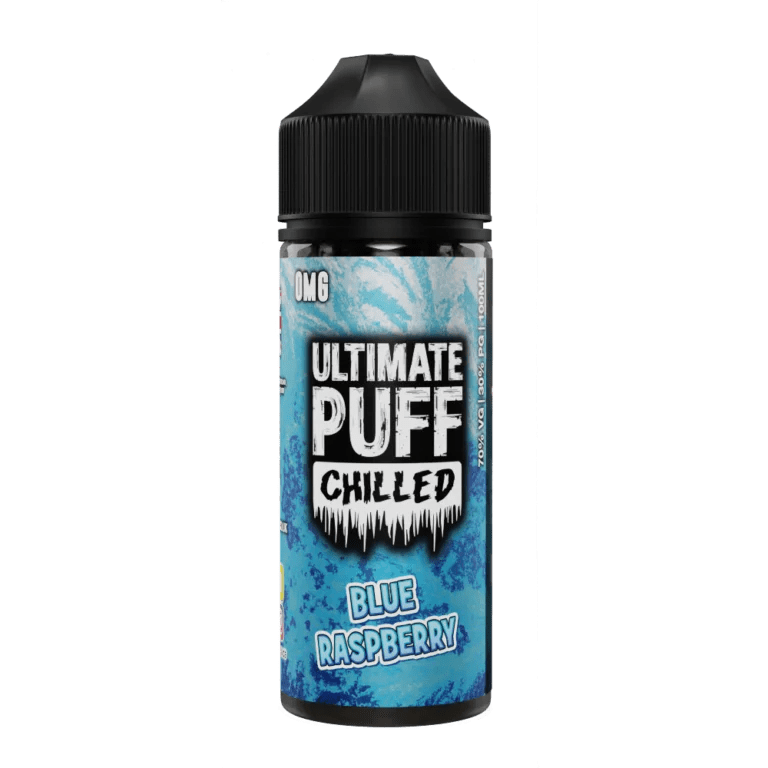 Blue Raspberry Ultimate Puff Chilled 100ml Shortfill