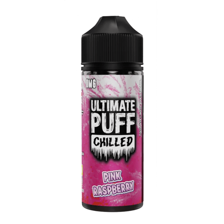 Pink Raspberry Ultimate Puff Chilled 100ml Shortfill