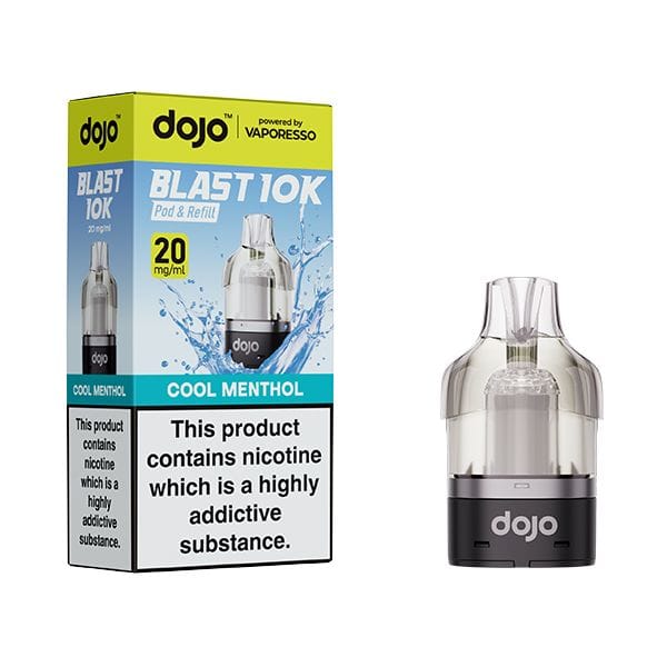 Cool Menthol Vaporesso Dojo Blast 10k Prefilled Pod