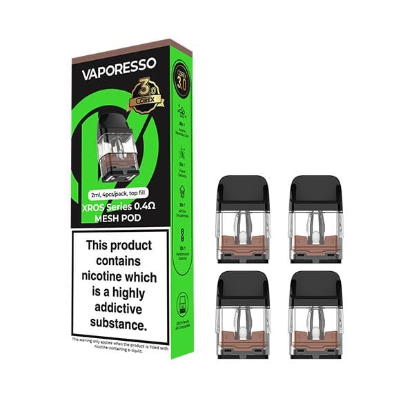 0.4 Mesh Vaporesso XROS Corex 3.0 Pods
