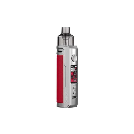 Red VooPoo Drag X 80w Pod Mod Kit