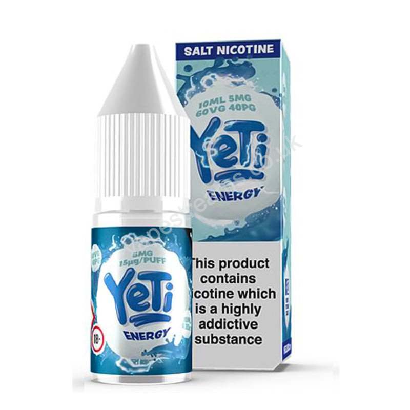 5mg / Energy Yeti 10ml Nic Salts