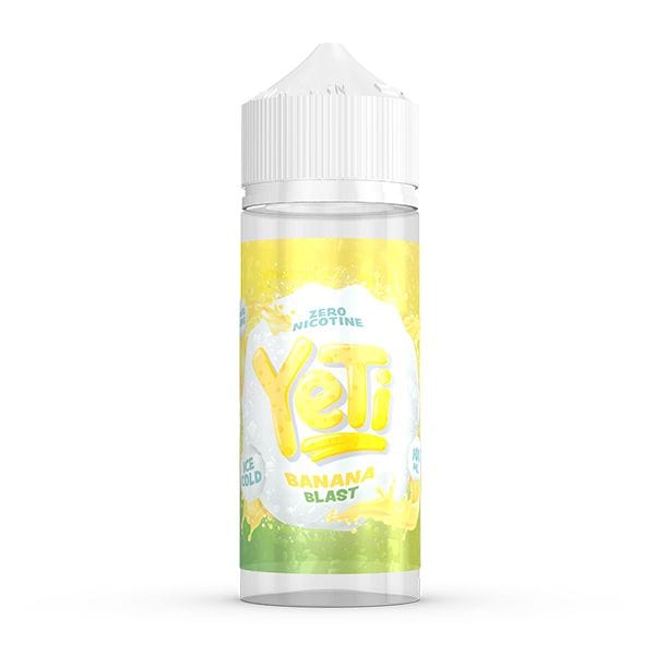 Banana Blast Yeti Ice Cold 100ml Shortfills