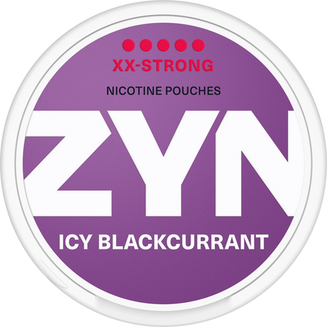 Icy Blackcurrant Zyn Mini Nicotine Pouches XX-Strong 12.5mg (20)